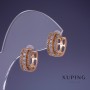 Earrings Xuping 16x14mm '18K gold plating'
