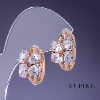 Xuping Earrings 18x13mm '18K Gold Plating'