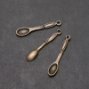 Spoon Pendant Finding, diameter 7mm, length 35mm, packaging 12 pcs. (±)