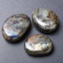 SALE: Labradorite Natural Stone Souvenir - price per 100 g 53-85x40-53 mm +/- assorted sizes