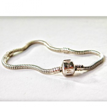 PANDORA Bracelet Base 16 cm with Clip Clasp and Logo