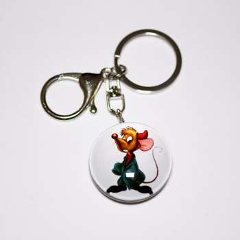 Keychain 'Mouse', dimensions 4 x 3 cm, length 9.5 cm