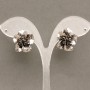 Stud earrings 'Flower' 18mm