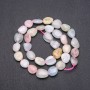 Morganite Faceted Beads, 10x13 mm diameter (+/-), length 38 cm
