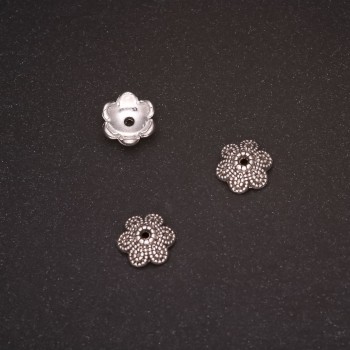 End caps for fittings, size 10x4 mm, inner diameter 1.5 mm, packaging 20 g, +/- 22 pcs