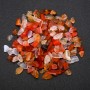 Carnelian Stone Chip Findings Without Hole, d 4x5-6x11 mm ± 100 g