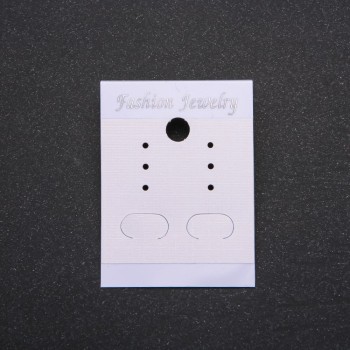 Earring display board 5x3, 7 cm 100 pcs
