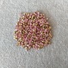 Pink-colored rhinestones, diameter 3 mm (±), pack 4 g (±)