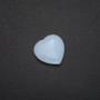 Souvenir Moonstone Heart-Shaped Stone 30x30x10(±)mm