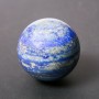 Lapis lazuli decorative sphere, diameter 23–30(±) mm. (price per piece)