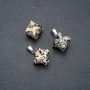 Merkaba Pendant Dalmatian Jasper 10x10mm