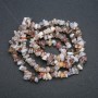 Botswana agate chip strand, 8x4mm diameter, 84 cm length +