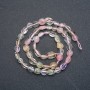 Assorted Faceted Beads, 10x6 mm diameter, 40 cm length +