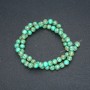 Imperial Jasper Beads Green (Pressed) Smooth Beads, 6 mm Diameter, 40 cm Length