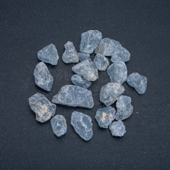 Souvenir Natural Untreated Aquamarine Tumbled Stone (price per 100 g.)