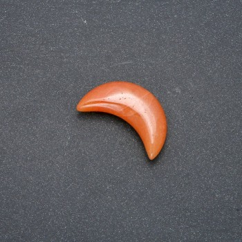 Carnelian Crescent 12x30x8 mm (±) without hole