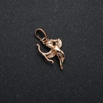 Xuping 18K Gold-Plated Cupid Pendant, diameter 20×13 mm +