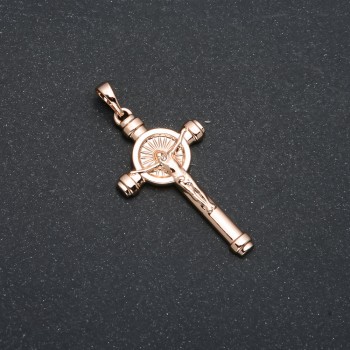 Pendant Xuping 18K Gold Plating Cross, 38x18 mm diameter +