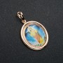 Pendant Xuping 18K Gold Plated Icon, 33x20 mm +