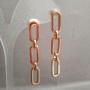 Xuping Earrings 18K Gold Plating, thickness 7.5 mm, length 54 mm