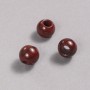 Pandora bead natural stone red jasper 12x10mm, hole diameter 5 mm +