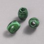 Pandora Bead Malachite 16.5 x 15.5 mm - hole diameter 5.5 mm