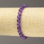 Lepidolite Bracelet (Synthetic) Smooth Beads, 6 mm Diameter +/- (Stretch)