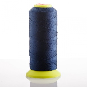 Blue Sapphire Nylon Bobbin Thread, 0.6 mm Diameter, for Crafts, 500 m