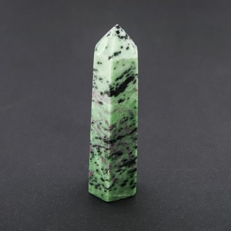 Crystal polyhedron 'Pencil' souvenir natural Zoisite, assortment (price per 100 grams)