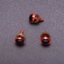 Fittings 'Live Eyes' red color, 10mm diameter, 50 pairs per pack