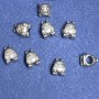 Pandora Frog Bead 10×8mm