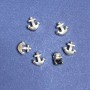 Pandora Findings Bead Inlay Anchor 12x13mm, hole diameter 5mm, packaging 20 g ±8 pcs