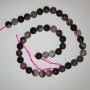 Natural Tourmaline Gemstone Beads on Thread, 10 mm Diameter, 41 cm Length +