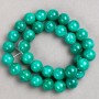 Amazonite Beads on Fishing Line (synthetic acrylic) smooth spheres, diameter 12.5 mm, length 40 cm