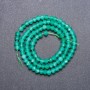 Amazonite Beads (Synthetic) Faceted Rondelle, 4x3 mm, 38 cm Strand