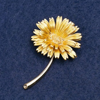 Daisy Flower Brooch 50x34mm