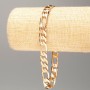 Xuping Bracelet 18K Gold Plating Armor Weave, 25 cm length, 8 mm thickness