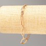 Bracelet Xuping 18K Gold Plating, Length 17–20 cm, thickness 5.5 mm +