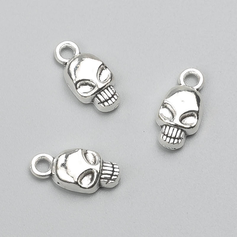 Skull Pendant fittings 15×7 mm, packaging 20 pcs ± 20 g