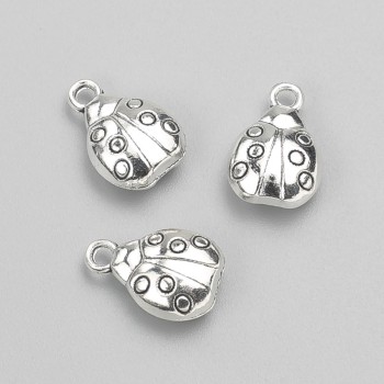 Pendant finding Ladybug 14x10 mm, pack of 10 pcs ±