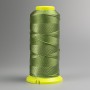 Olive nylon thread spool, 0.9 mm diameter, for crafts, 300 m