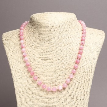 Tourmaline Necklace (Synthetic), Faceted Beads, 8mm Diameter, 45cm+ Length