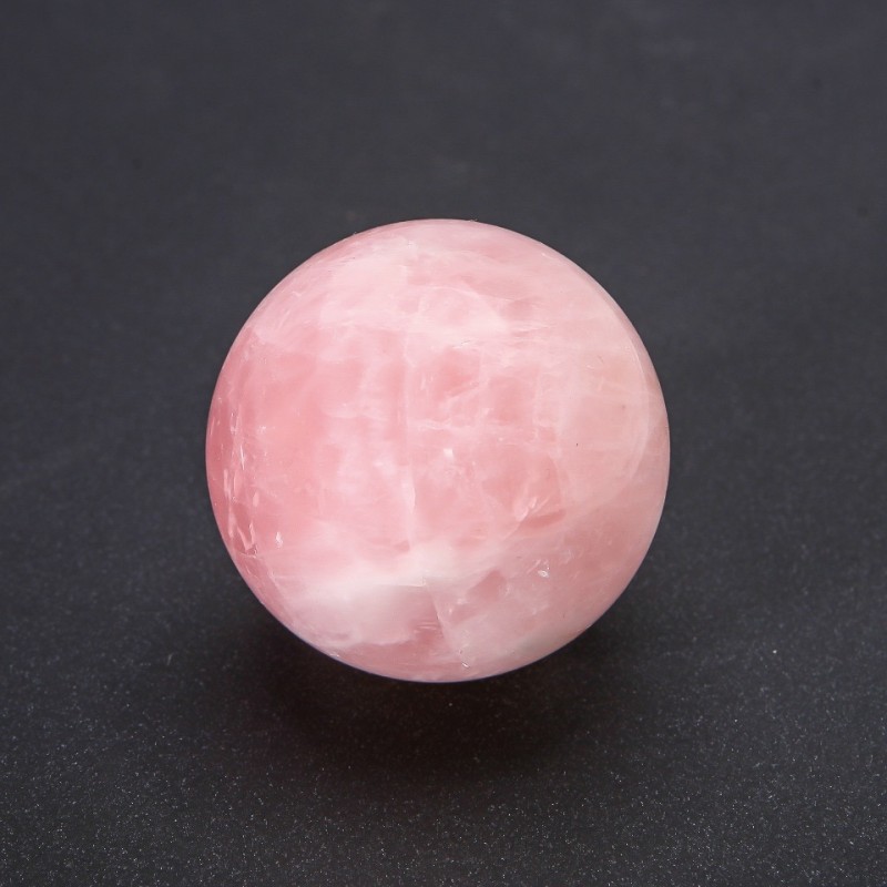 Pink Quartz Souvenir Sphere, diameter 40mm ± (price per piece)