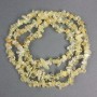Citrine Chip Beads on Thread, 8x5 mm, length 80 cm