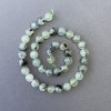 Prenite Beads, Natural Stone, Smooth Round Beads, Diameter 10mm ±, Length 39cm ±