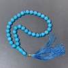 Turquoise Beads (Pressed) Smooth Ball Bead, 12 mm Diameter, 33 Beads, with Turquoise Inserts