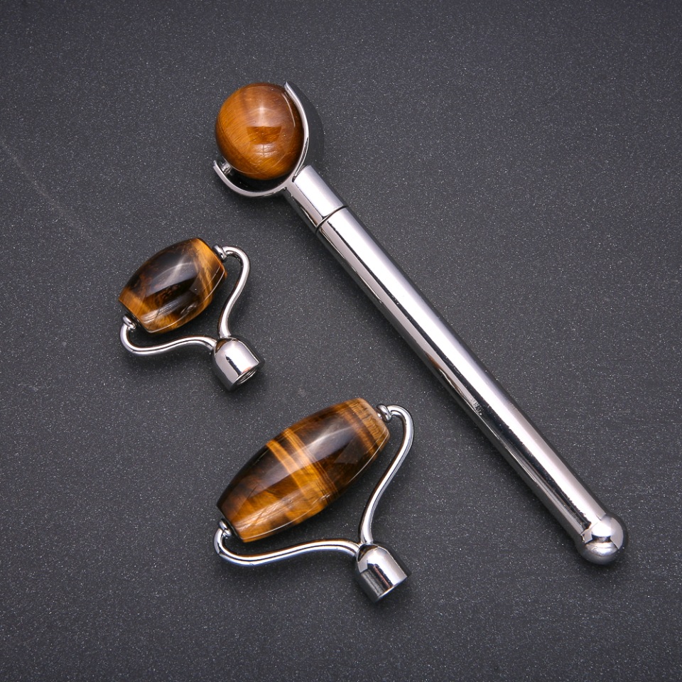 Tiger's Eye Massager set with 3 attachments