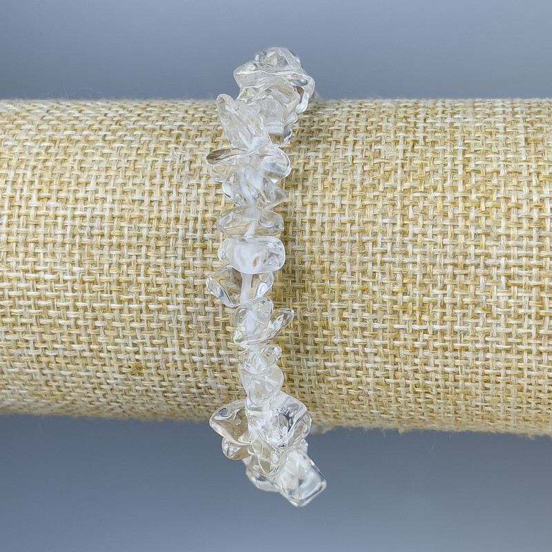 Rock Crystal Chip Bracelet