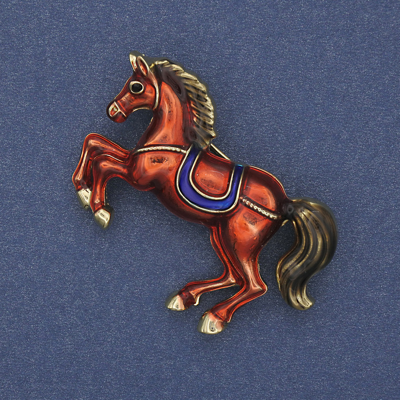 Horse Brooch-Pendant