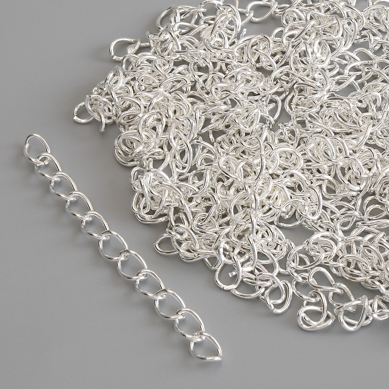 Additional Extension Chain 5 cm - Silver Finish (29 g ±)